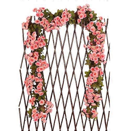 Fake Rose Vine Flowers Plants Artificial Flower Hanging Rose Ivy