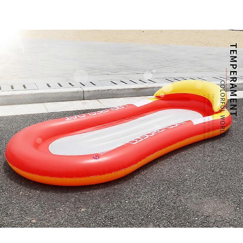 Floating Water Mattress, Lounge Net Inflatable Mattress Swimming Pool To