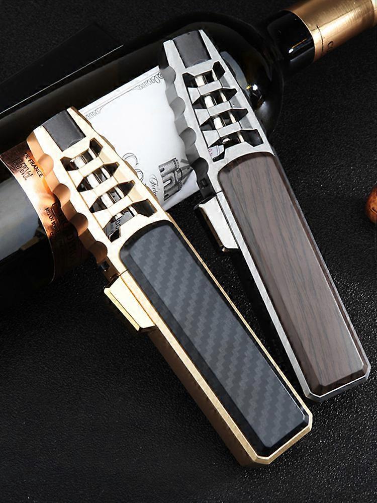 Windproof Straight Torch Blue Flame Lighter