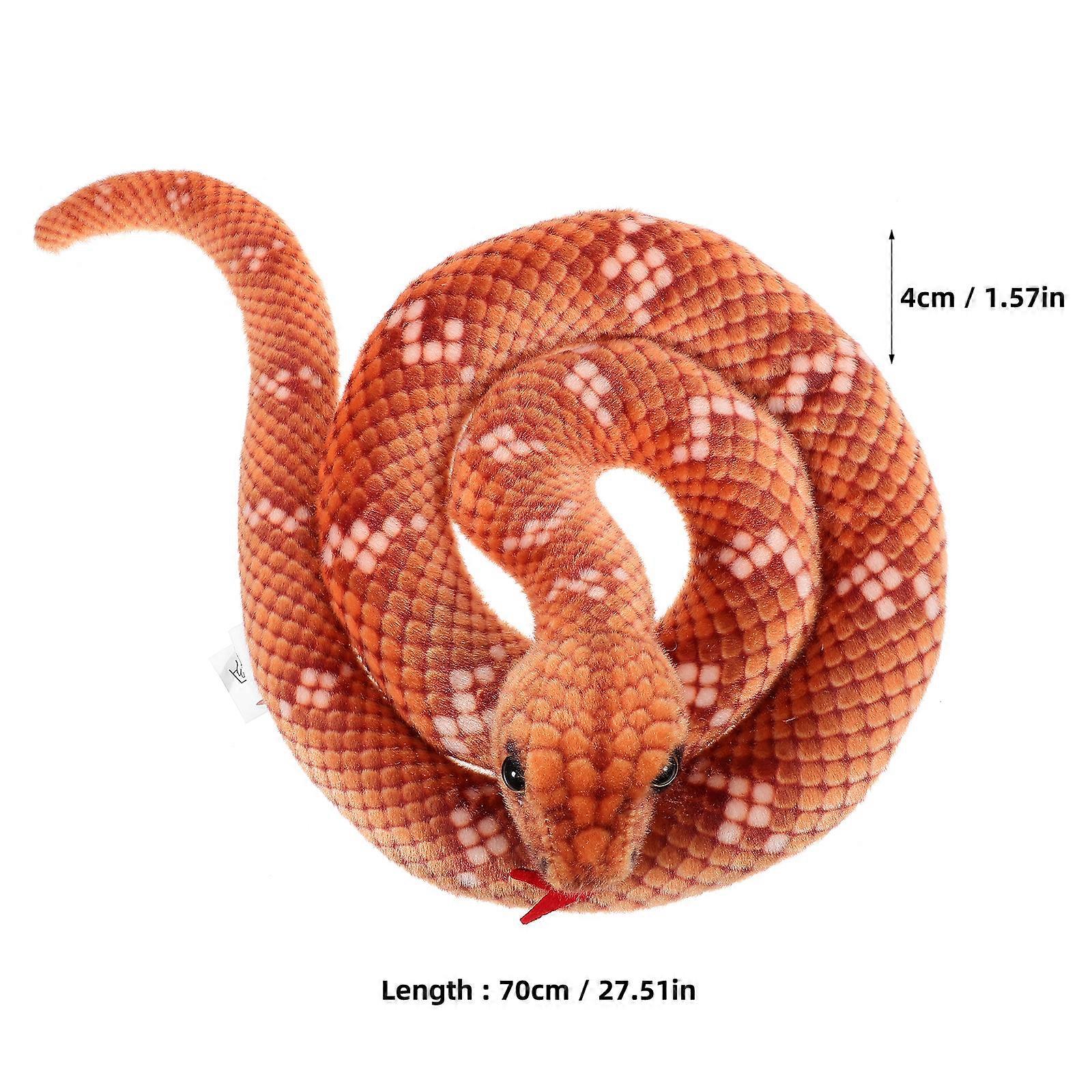Simulation Stuffed Snake Toy Realistic Fake Snake Toy Party Prank Snake Prop