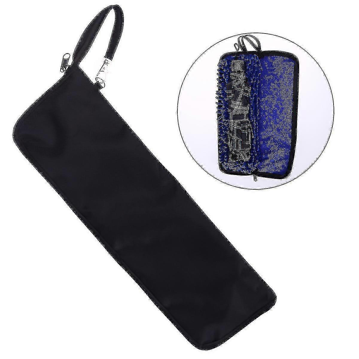 Super Water-absorbent Umbrella Bag Case Zippered Closure Portable Pouch (blue)