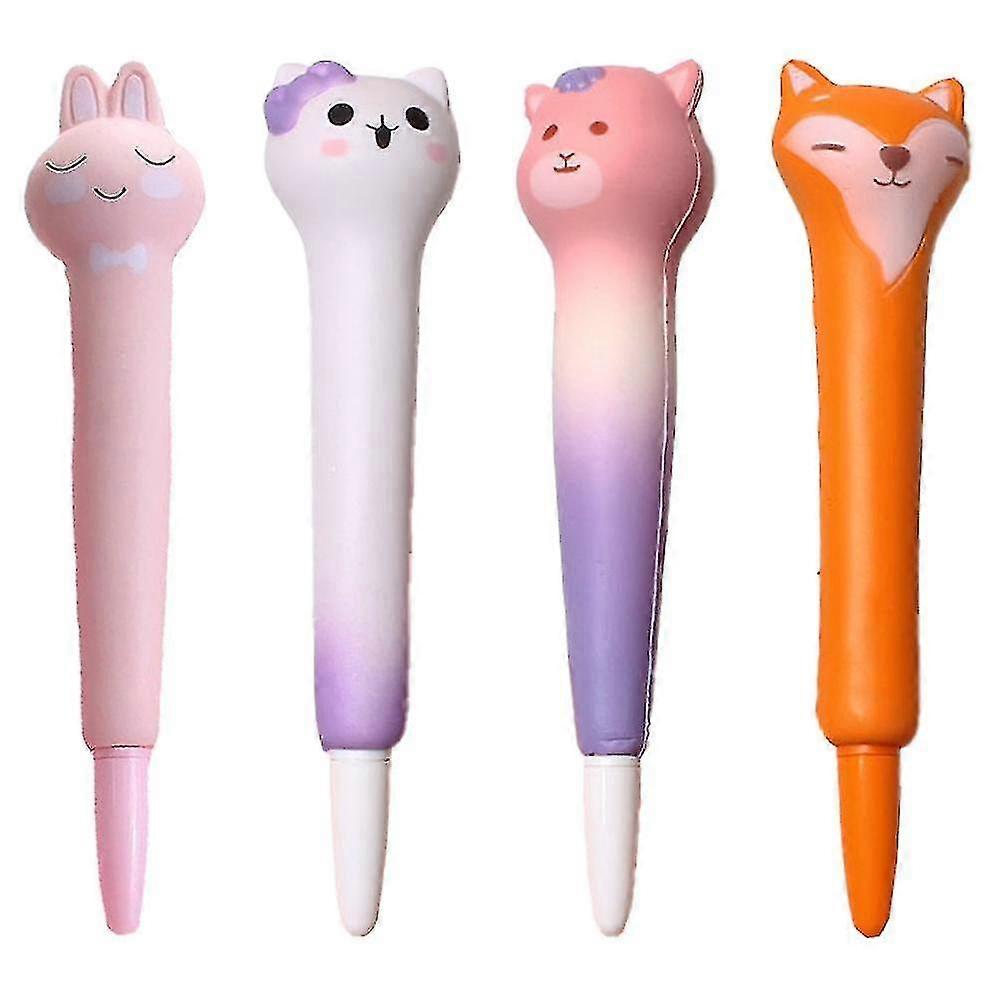 Squishy And Cute Pen - Geelikynäkoulutarvikkeet 5-12-vuotiaille tytöille ja pojille