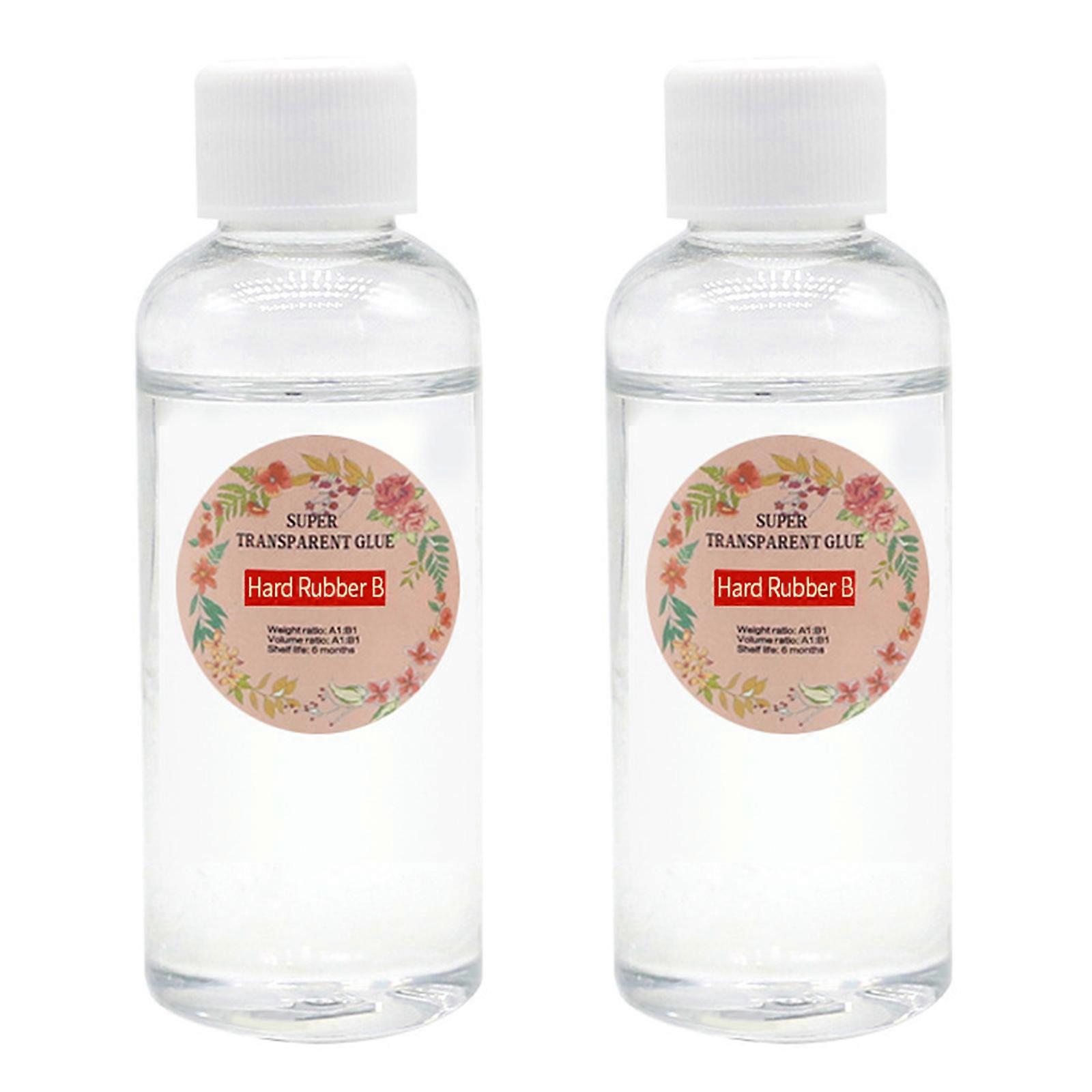 Epoxy Resin Crystal Clear Hard Type Glue AB Crystal Glue Ultraviolet Curing