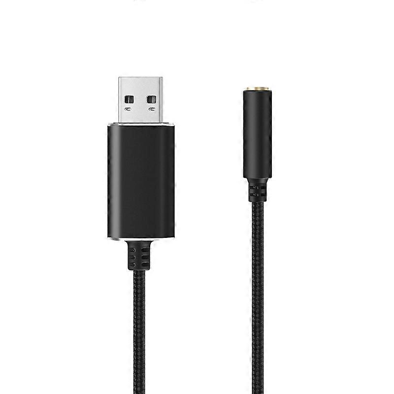 USB til 3,5 mm lydkabel Computer Headset Mikrofon - 2 i1 lydkort ledning