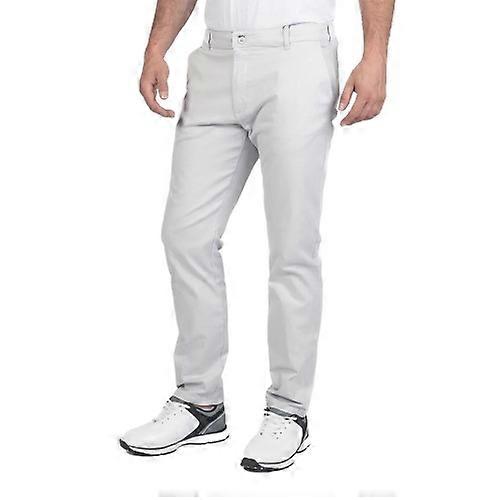Island Green Mens Stretch Chino Tapered Golf Trousers