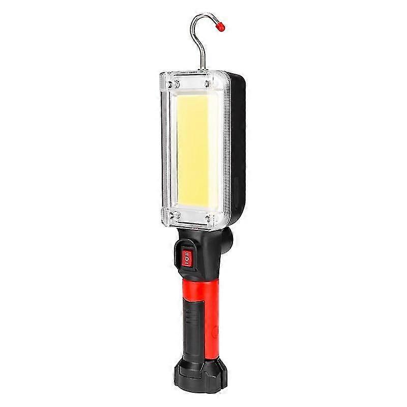 flashlight power 2*18650 magnetic work lantern lighting portable