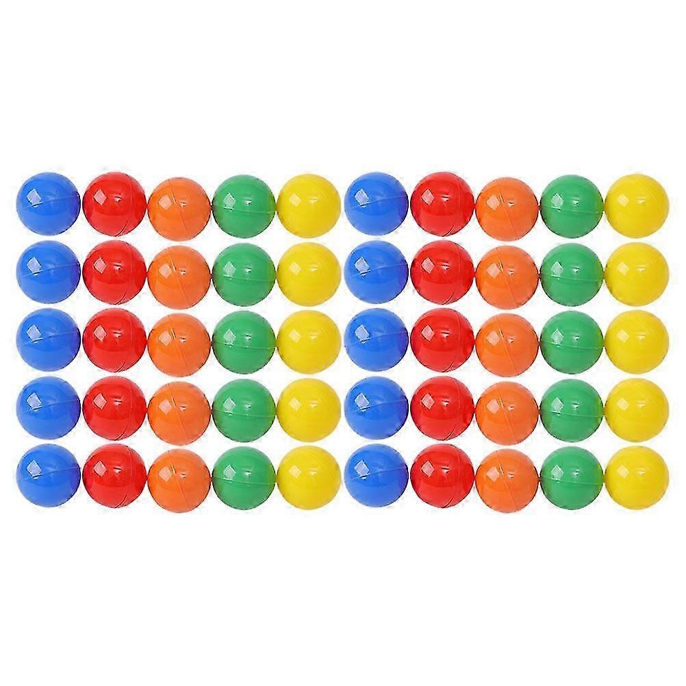50pcs Openable Raffle Balls Party Event Raffle Balls Party Game Lottery Balls Props