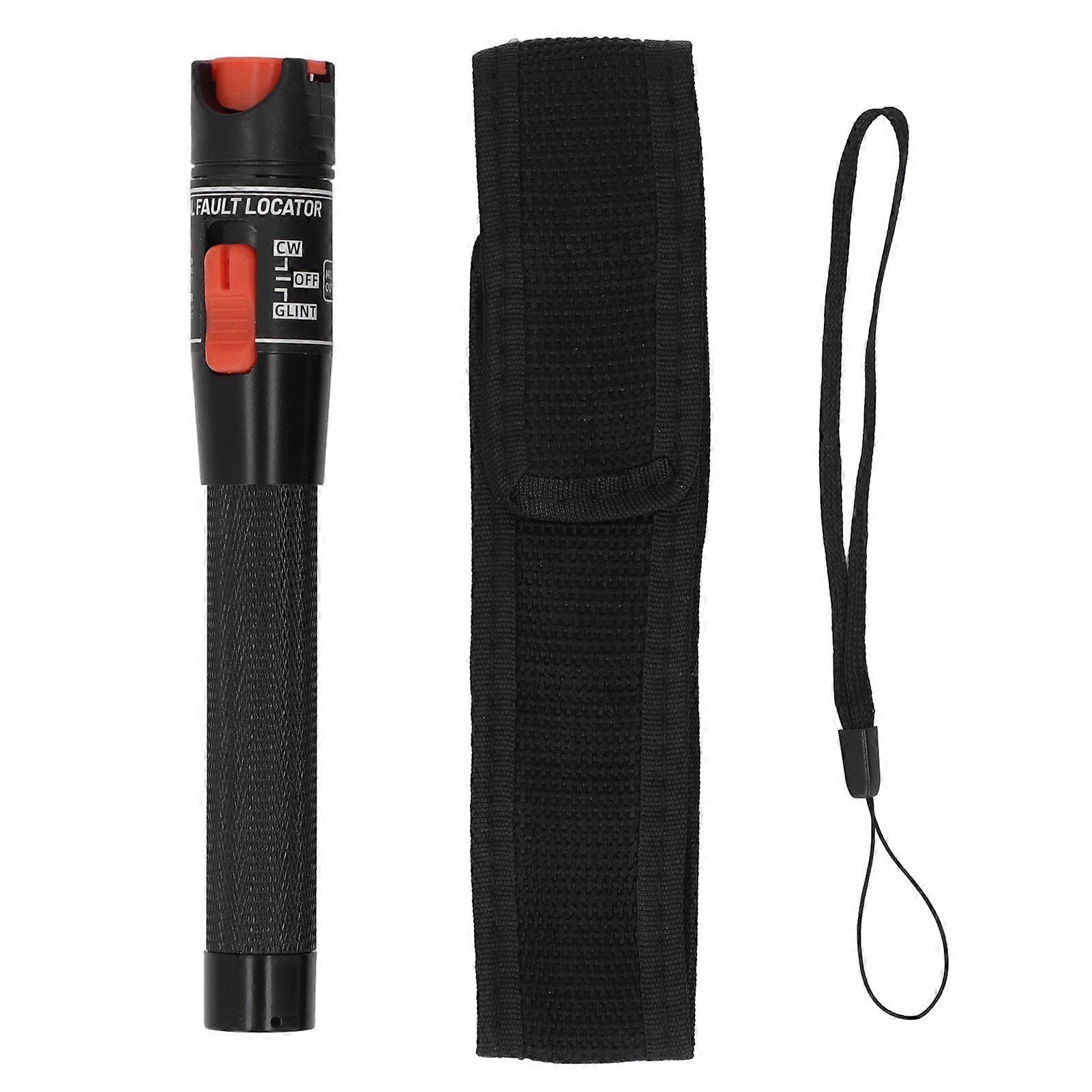 Visual Fault Locator VFL 10km 10mW Optical Fiber Red Light Test Pen Tool for Testing