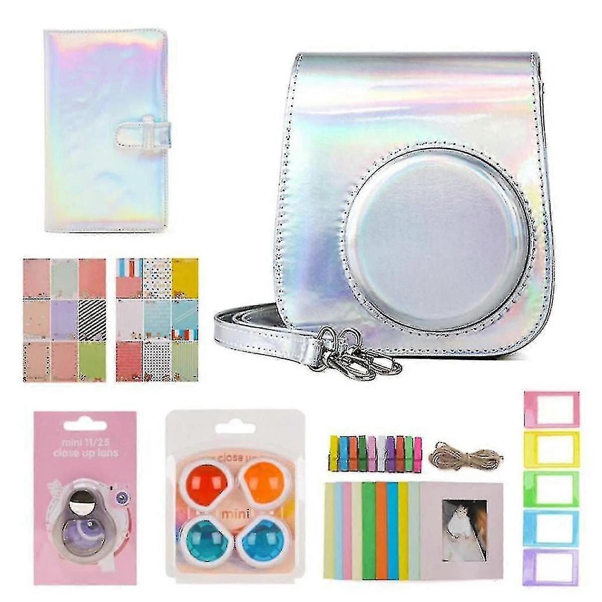 Fujifilm Instax Mini 11 Camera Bag And Camera Protective Case 7 Pieces Filter Photo Frame