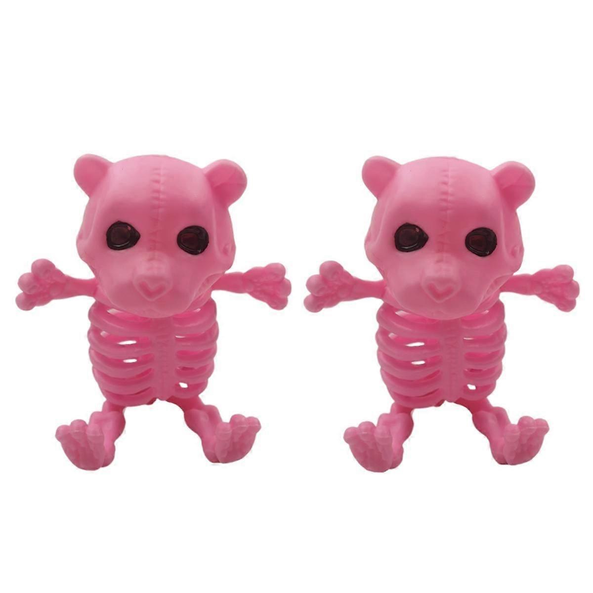 Home Decoration Items Charming Bear Skeleton Table Decoration and Accessories Halloween Venue Layou