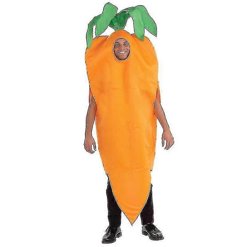 にんじん 面白いコスチューム 大人用 男性用 女性用 ワンピース コスプレ ハロウィン 仮面舞踏会 ハロウィーン 仮面舞踏会 簡単なハロウィン コスチューム
