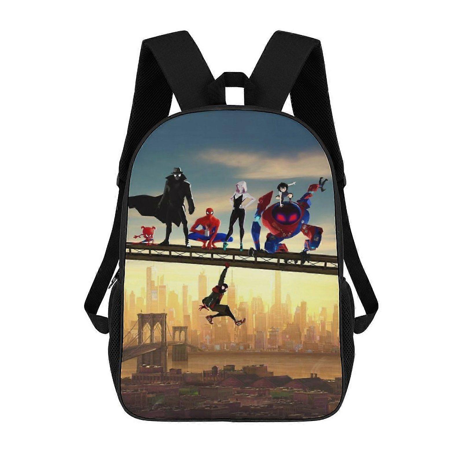 i2306 Miles Morales Backpack Shoulders DaypackBag Work Travel Classic Unisex Backpack kli2306