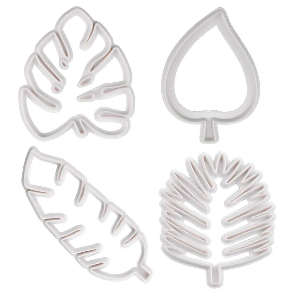 Leaf-Shaped Non-Stick Reusable Cookie Cutter