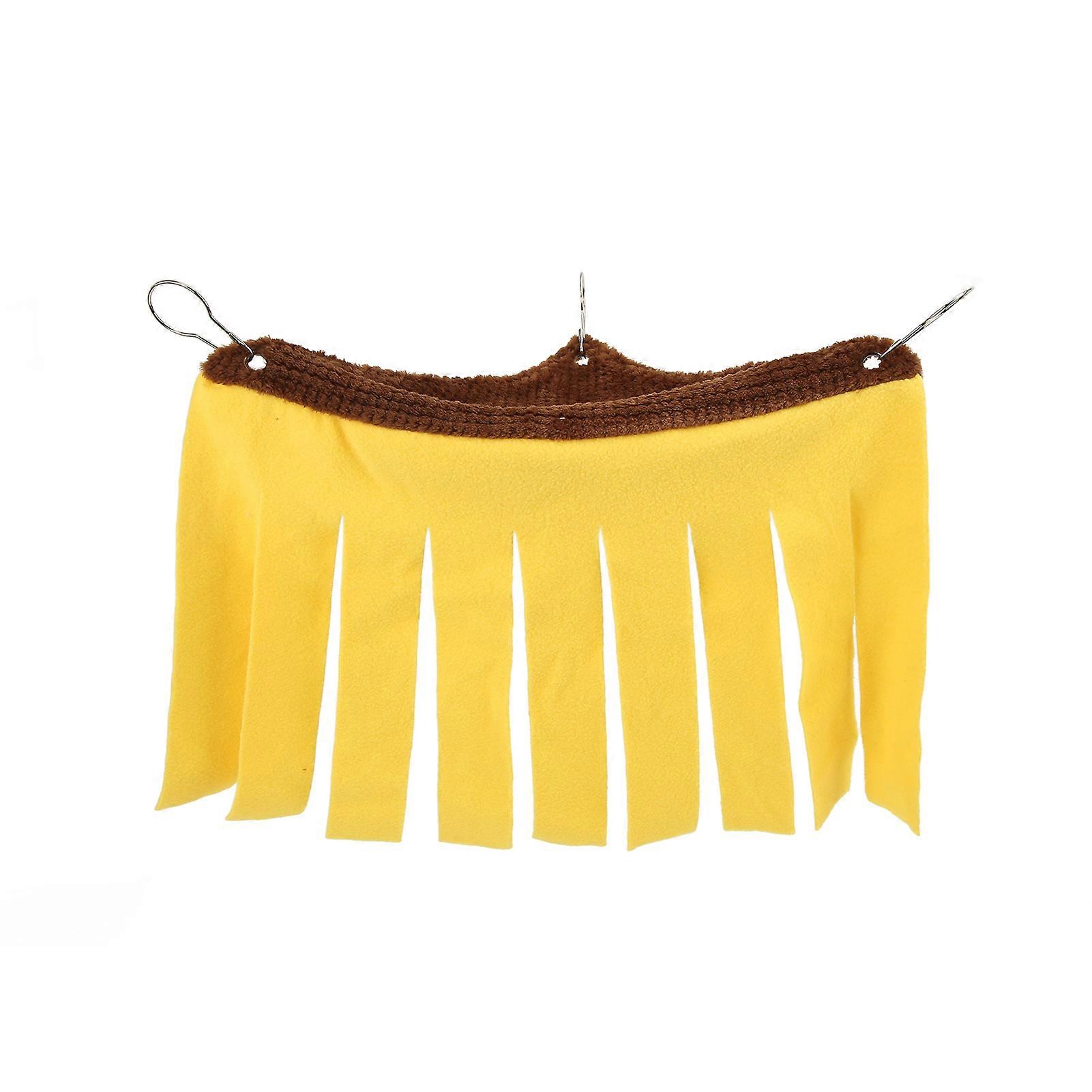 Small Animal Tassel Hammock Soft Breathable Pet Tassel Strip Hammock for Rabbit Hamster