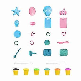 Plasticine klei ijs taart modelleren Tool Kid educatieve schimmel speelgoed DIY Set (lolly set)