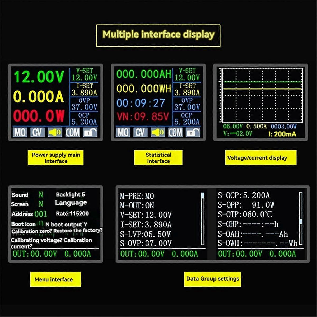 SK150C 150W DC DC Buck Boost Converter 7-36V Power Module Adjustable Regulated Laboratory Voltage P