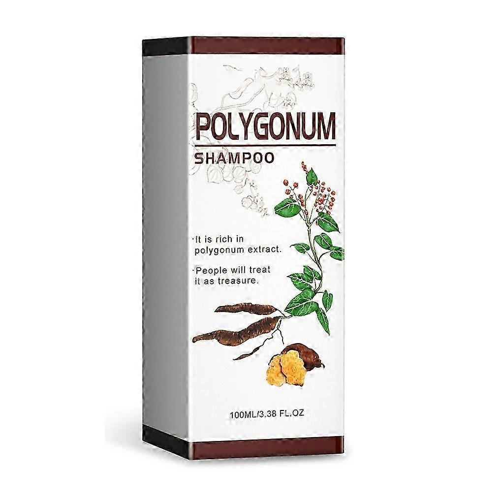 Polygonum Multiflorum Shampoo Mild Ingredient Shampoo White to Black Shampoo
