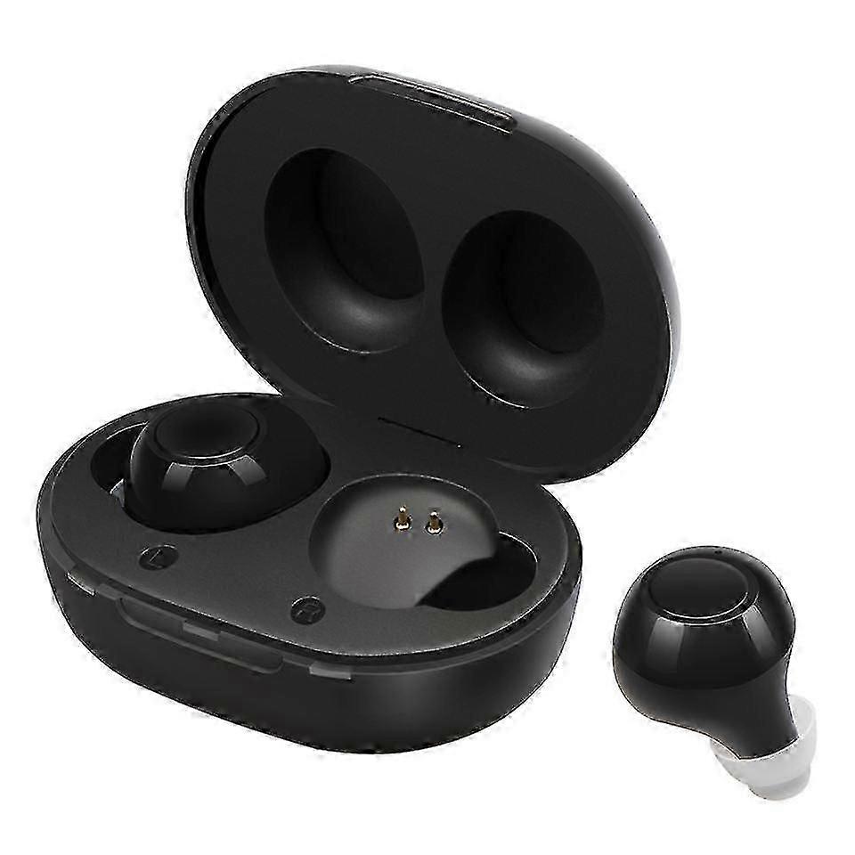 Small Adjustable Tone Wireless Earbuds Rechargeable Mini Digital Amplifier Elderly Hearing Aid