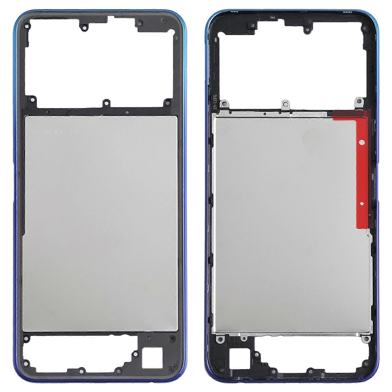 COMPATIBLE Middle Frame Bezel Plate For vivo Y20A / Y20 2021 / Y30 Standard V2052, V2054, V2070, V2101, V2043, V2048(Blue)