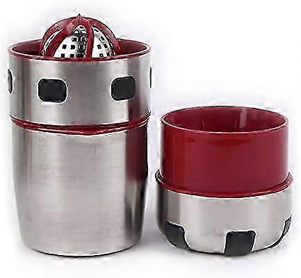 Stainless Steel Manual Juicer, Juicer and Lemon Squeezer, Home Use Manual Juicer