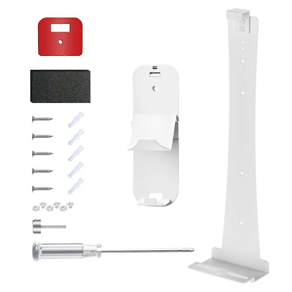 Console Wall Bracket Hanging Storage Bracket Storage Rack Storage Accessories for Pro/Slim Game Console White