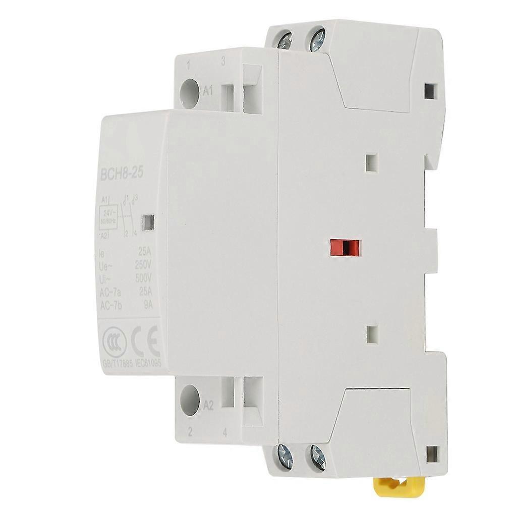 2P 25A 24V 1NO 1NC 50/60Hz Din Rail Household AC Contactor High Quality