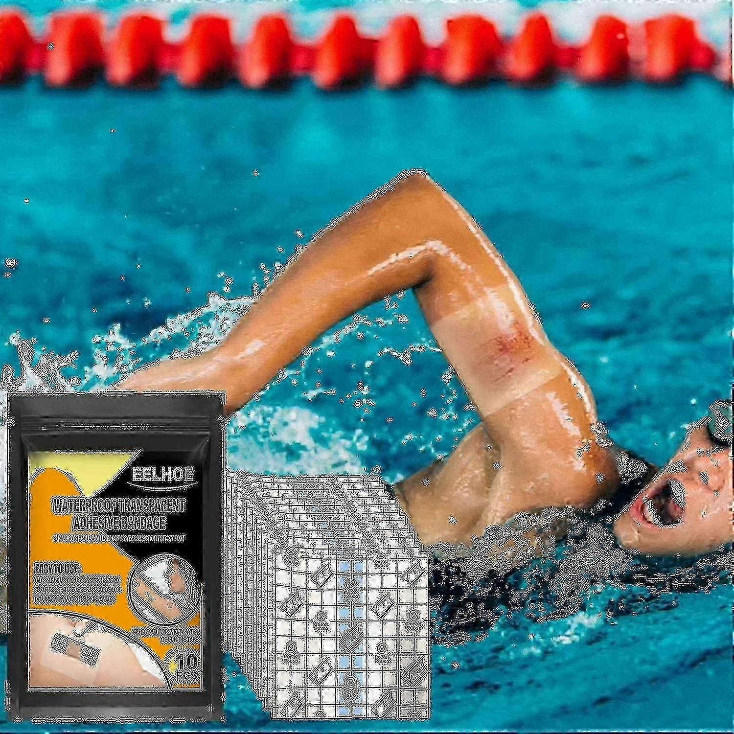 ضمادة لاصقة شفافة مقاومة للماء للسباحة التصحيح عبر الجلد فيلم مقاوم للماء -
