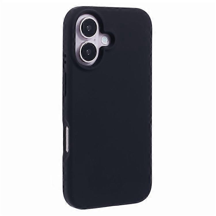 Compatible For iPhone 16 Plus Case PC+Liquid Silicone Anti-Scratch Lining Phone Cover