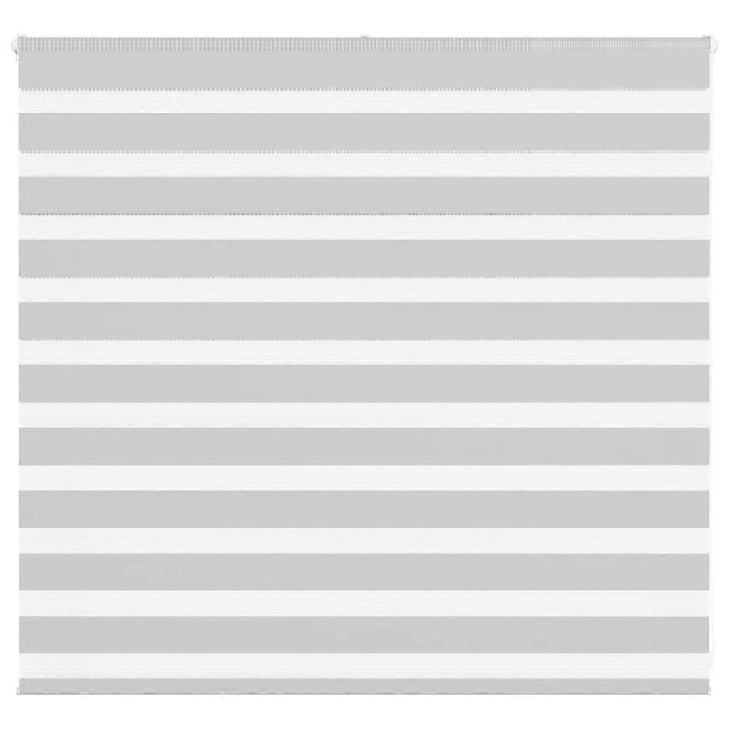 Doppelrollo Hellgrau 160x100 cm Stoffbreite 155,9 cm Polyester