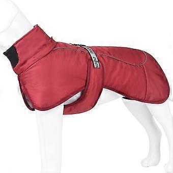Warm pet clothes Reflective jacket Thickened dog cape