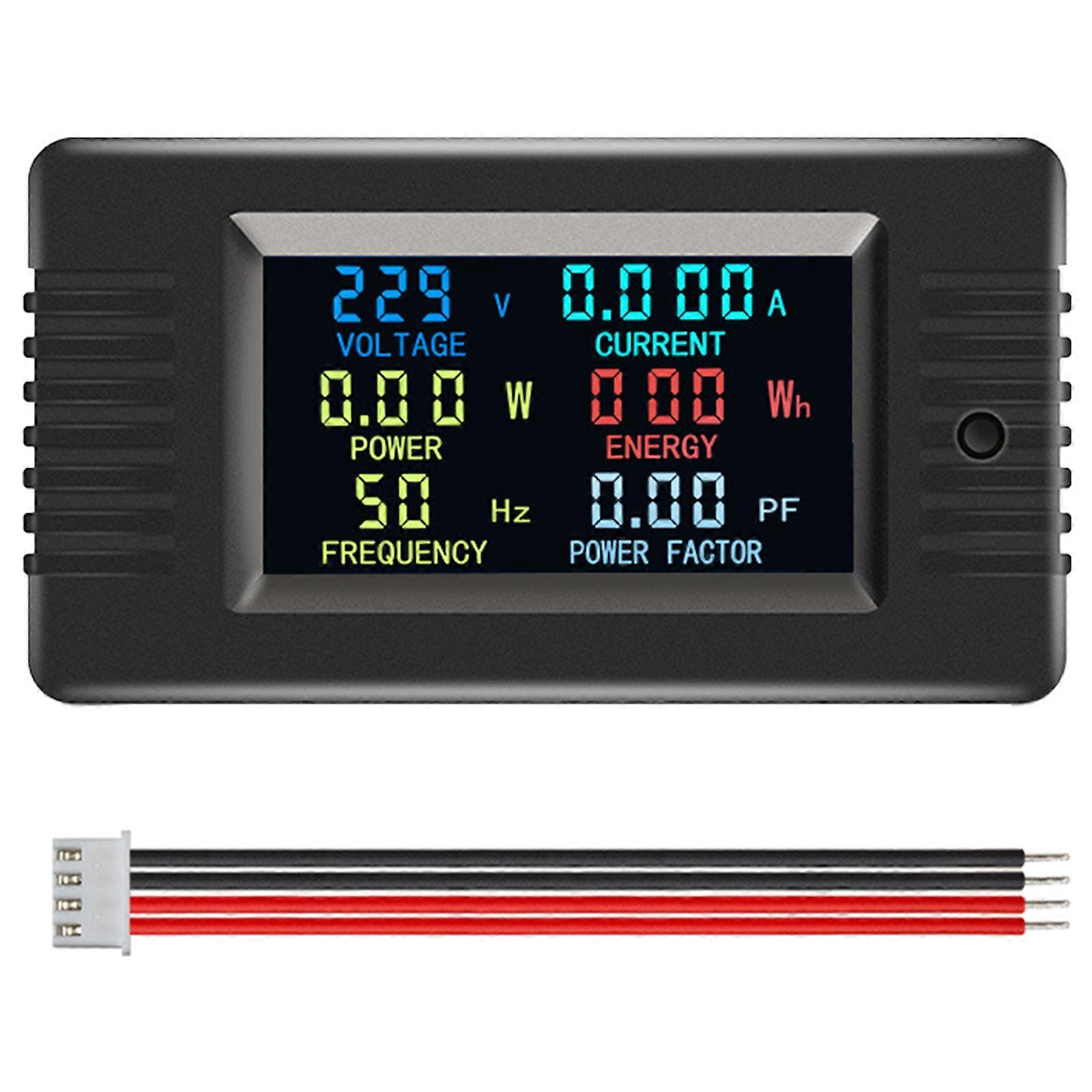 AC110/220V 100A Voltmeter Digital Voltage Tester Monitors LED Display Voltmeter Indicator Electrical Instrument