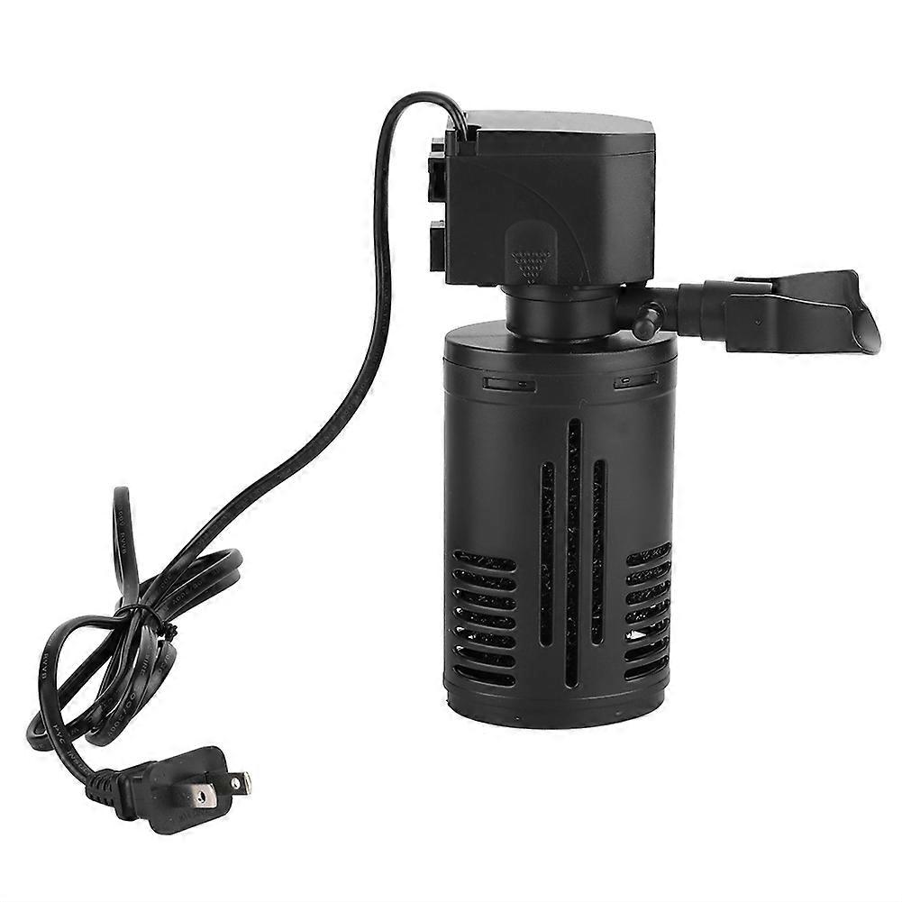 500L/H Mini Aquarium Filter Pump 220-240V for Efficient Water Flow, Aeration, and Fish Tank Compatibility