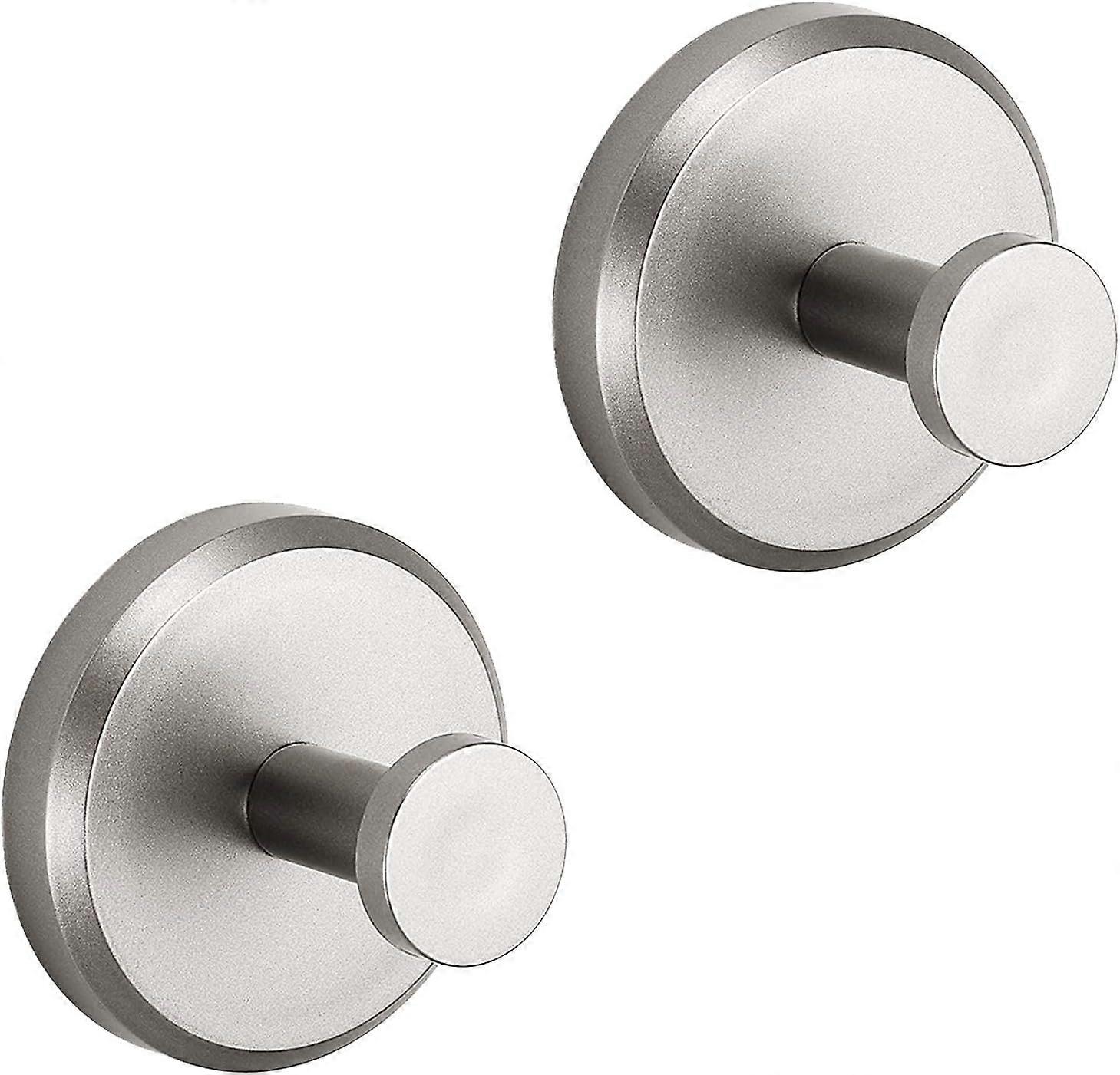 Non-Porous Surface Suction Cup Hooks, Stainless Steel Removable Towel Hooks with Hassle-Free Installation, Vacuum Suction Technology, Twist &amp;
