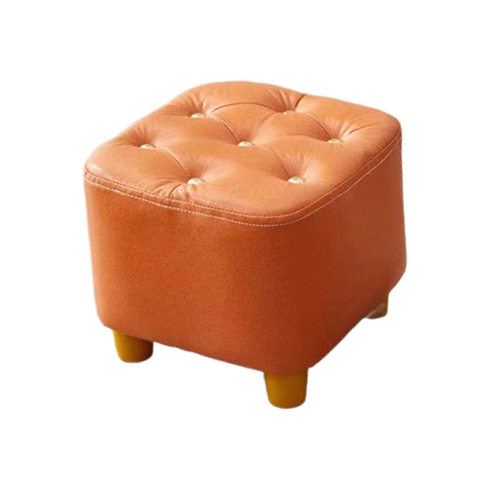 Small Footstool Foot Stool Stable Decorative Step Stool Shoe Changing Stool