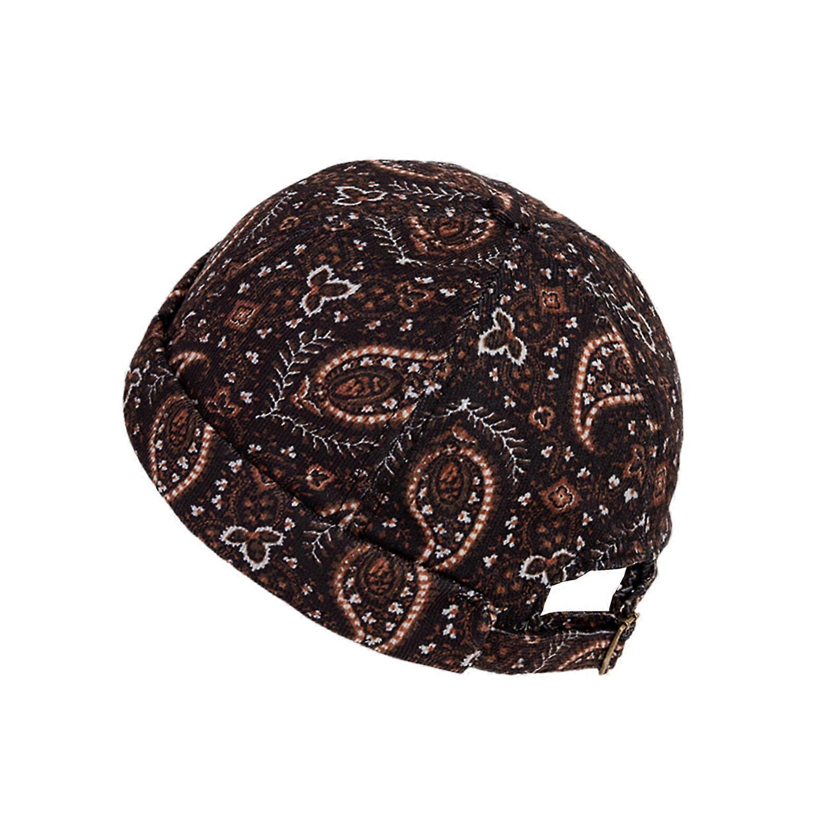 Şık Brimless Şapka Hafif Skullcap Ayarlanabilir Yumuşak İşçi Balıkçı için