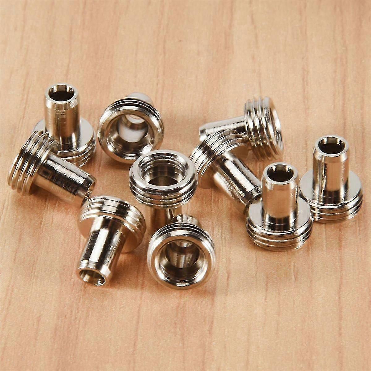 10pcs κεραμικά μανίκια σωλήνων και 10Pcs επικεφαλής προσαρμογείς συνδετήρων μετάλλων για τον οπτικό εντοπιστή ελαττωμάτων οπτικών ινών js