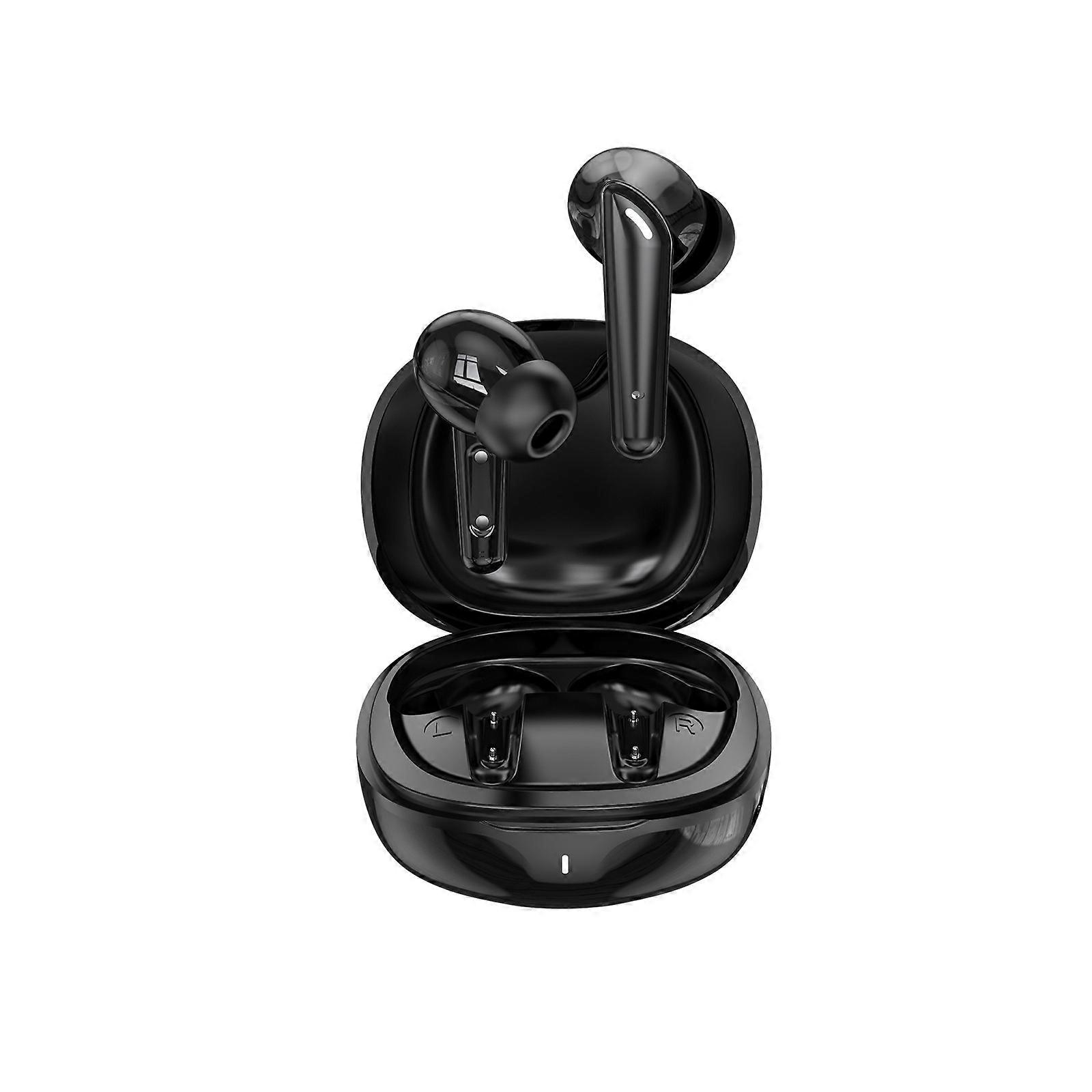 Wireless Bluetooth Headphones With Charging Case,Fingerprint Control And Immersive Sound Effect Smart Noise Reduction Sweat Proof Earphones PUW0506