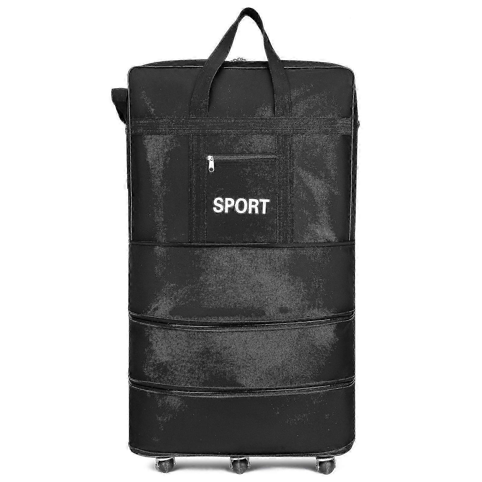 Expandable & Foldable Rolling Luggage for Travel & Business