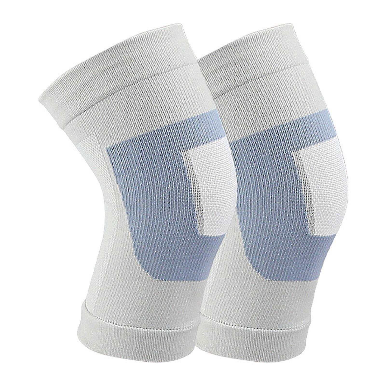 ワークアウト、ランニング、ジム、フィットネス、ウェイトリフティング高ストレッチニーパッドMのための2パック圧縮膝ブレース膝ウォーマー