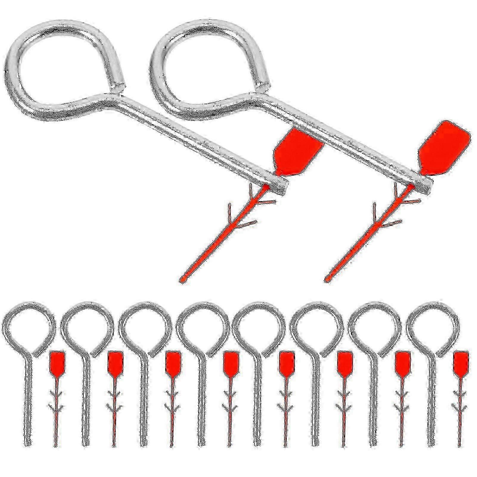 10pcs Fire Extinguisher Pull Pins Fire Equipment Replacement Pin Lock Pins Fire Extinguisher Accessories