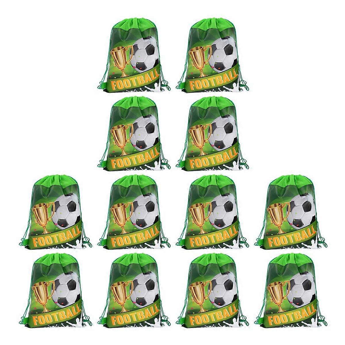 Non-woven Gifts Bag Soccer Candy Packing Snacks Storage Bags C