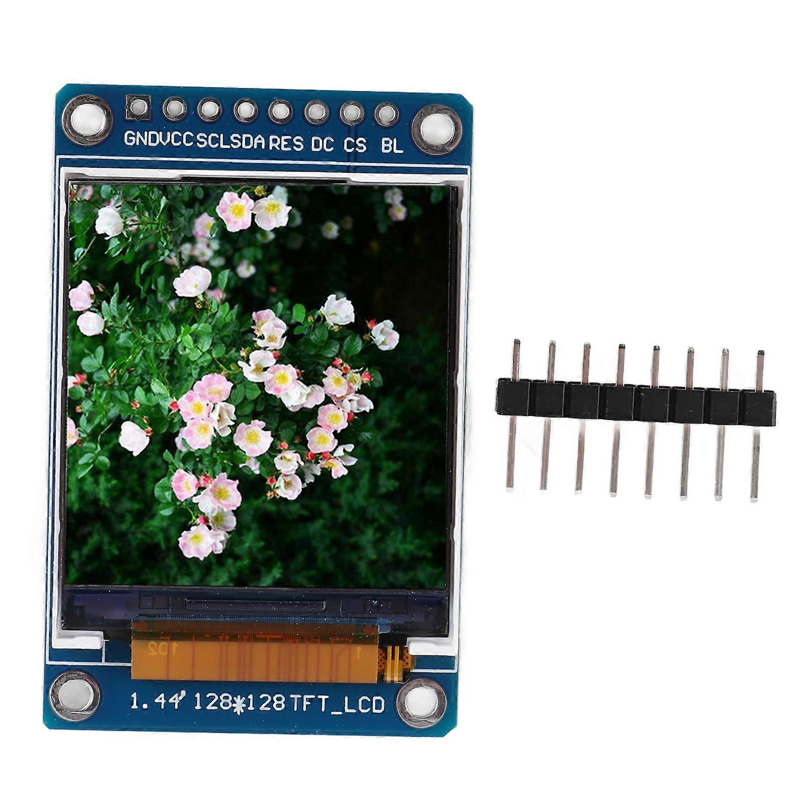 1.44Inch LCD Display Screen 128RGB X 128 Resolution Serial Peripheral Interface