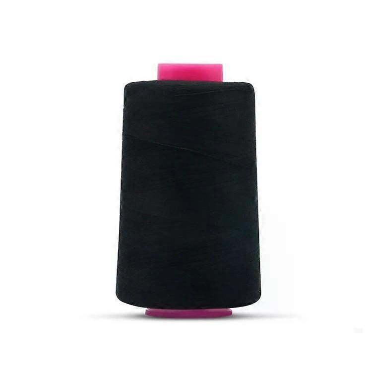 Sewing Thread-5 Rolls 40S/2 Polyester 5000 Yards-Black by Black