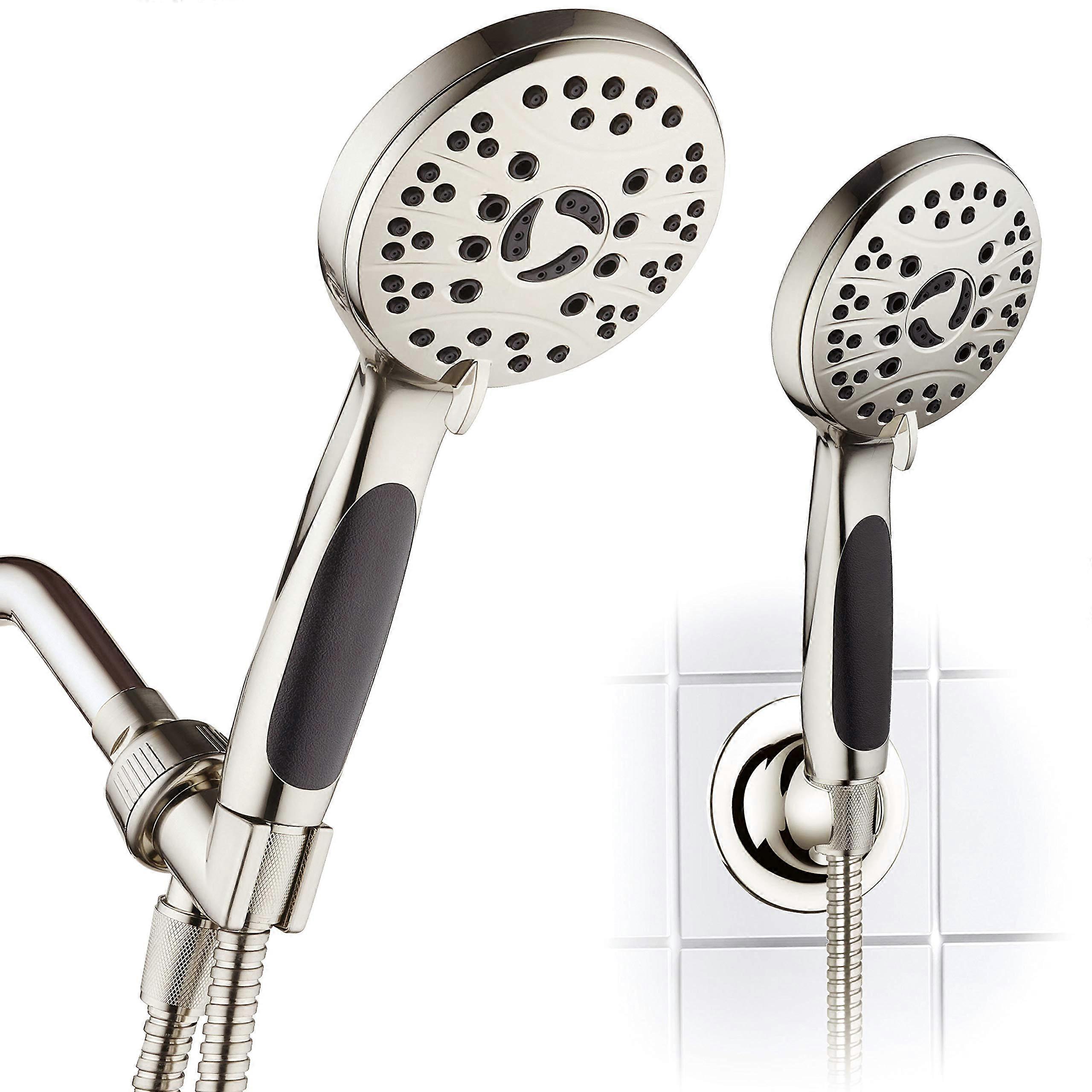 Luxury Shower Head for Bathroom, High Pressure Rainfall Chrome Finish, Adjustable Settings, Easy Installation