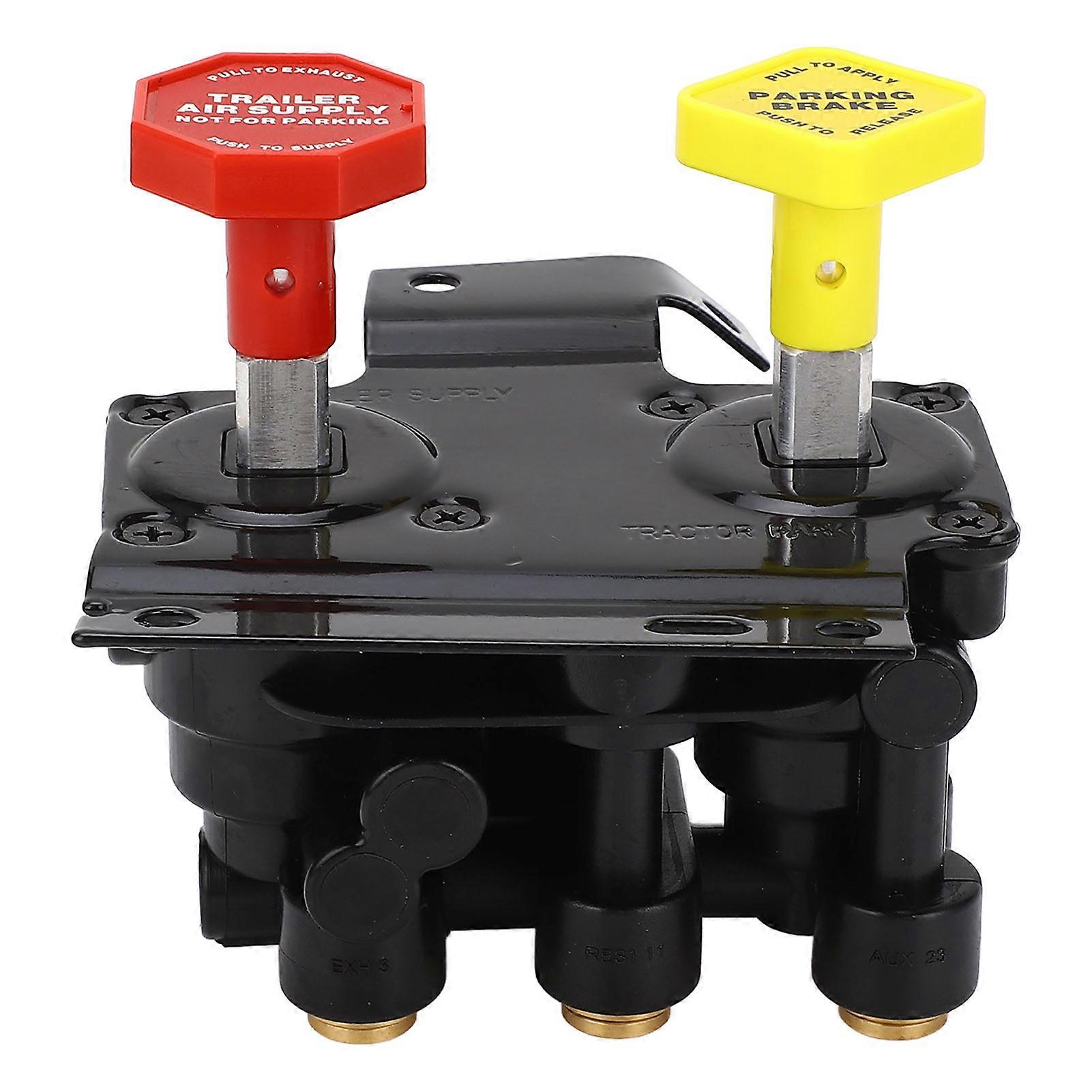 Dash Control Valve Module 85123221 Stable Performance Parking Brake Valve Replacement for Freightliner Trucks 