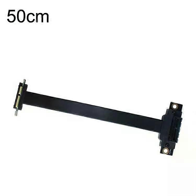 PCI-E 3.0 1X Extension Cable-90 Degree,50cm Length,