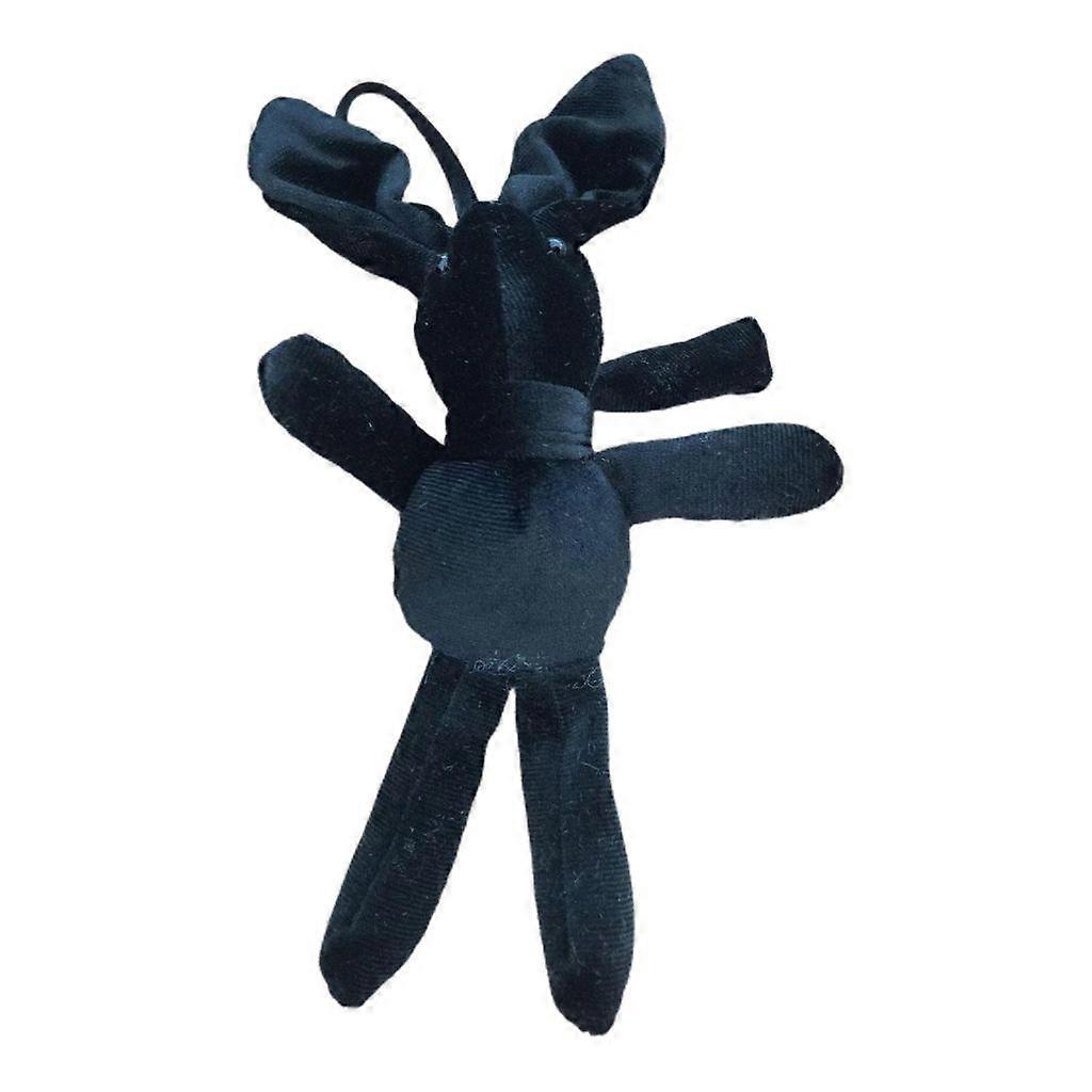 Rabbit Shape Keychain Hanging Decor Soft Presents Plush Bunny Multi Colours
