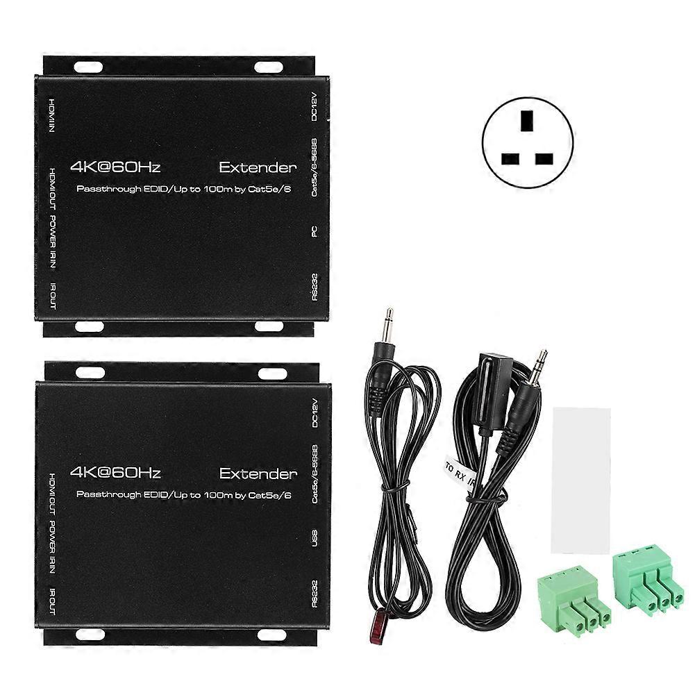 HDMI Network Extender - 4K HDR, 492ft Range, Transmitter & Receiver, HDMI 2.0a Support