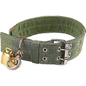 Cattle Collar Thick Canvas Cow Neck Strap Adjustable Nylon Thickened Cow Collar
