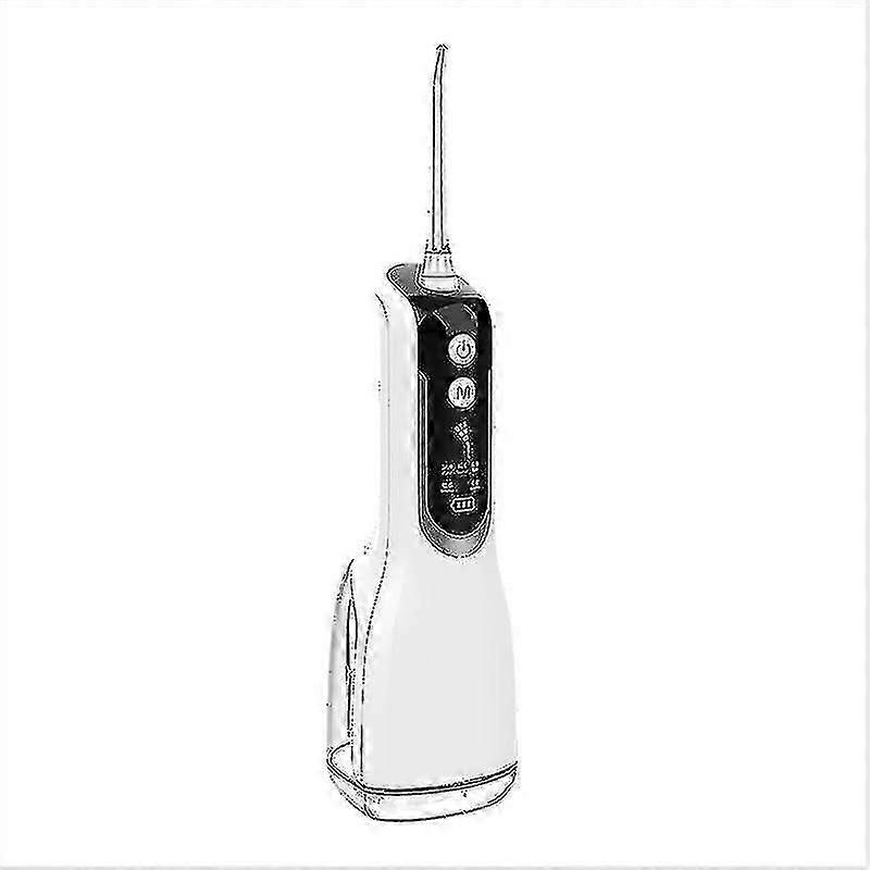 Dental Flosser - Professional Rechargeable Water Flosser With 4 Tips - Oral Irrigator With 3 Modes - Portable And Cordless Flosser - Dentist Recommend